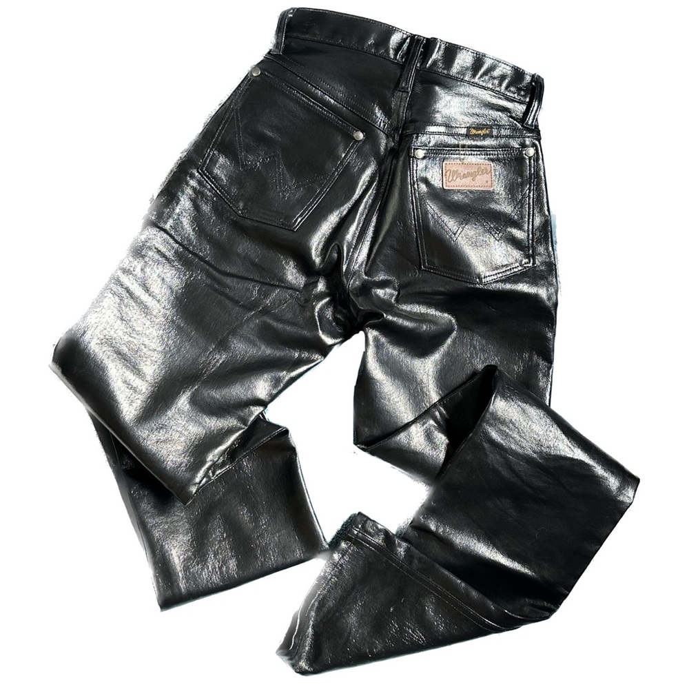 RARE‼️ Vintage Faux Leather Wranglers As Seen On Kim K